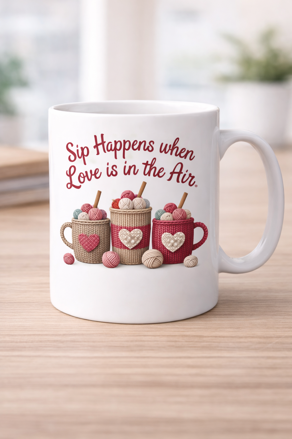 Sip Happens When Love Is in the Air Mug